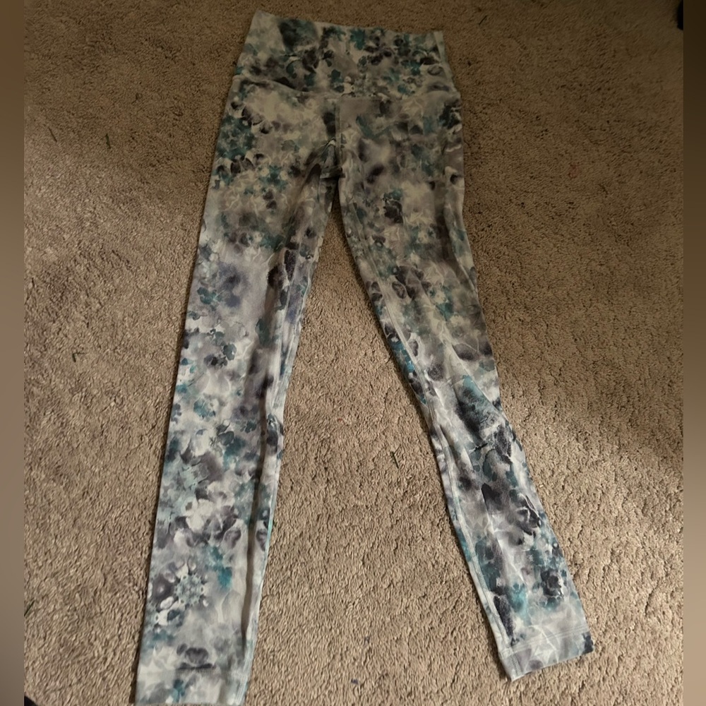 Lulu lemon align patterned legging’s